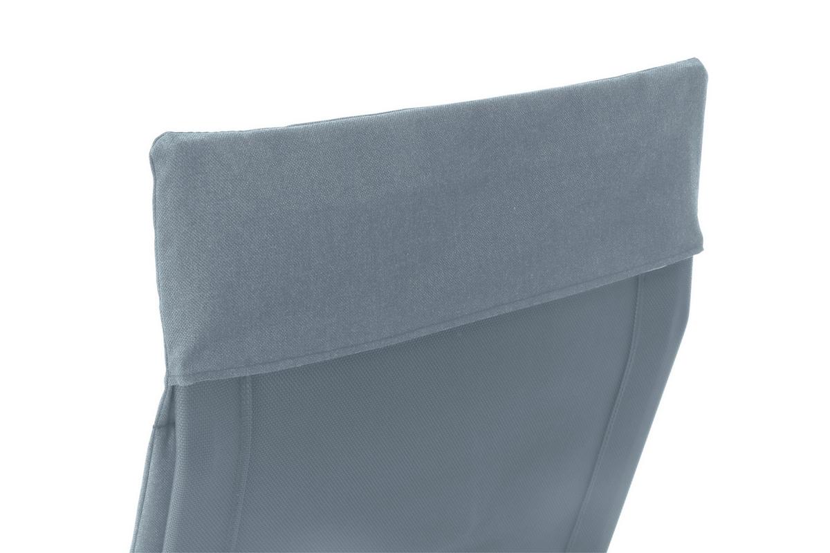 Sienna Garden Relaxliege ca.57x81x143cm Blaugrau - Blaugrau, KONVENTIONELL, Kunststoff/Textil (57/81/143cm) - Siena Garden