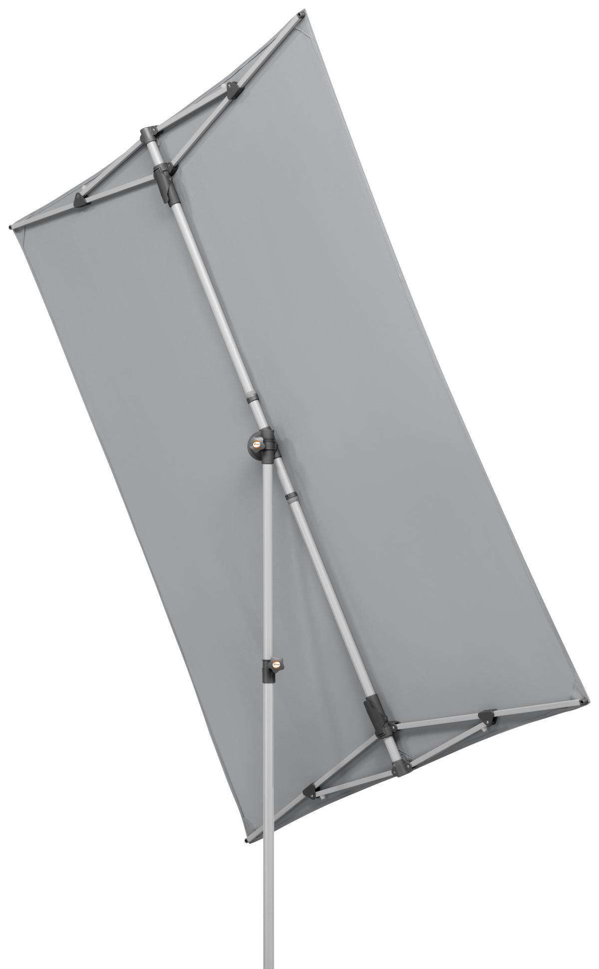 Ampelschirm Novara ca.190x188x140 cm Hellgrau - Anthrazit/Hellgrau, Basics, Textil/Metall (190/188/140cm) - Schneider