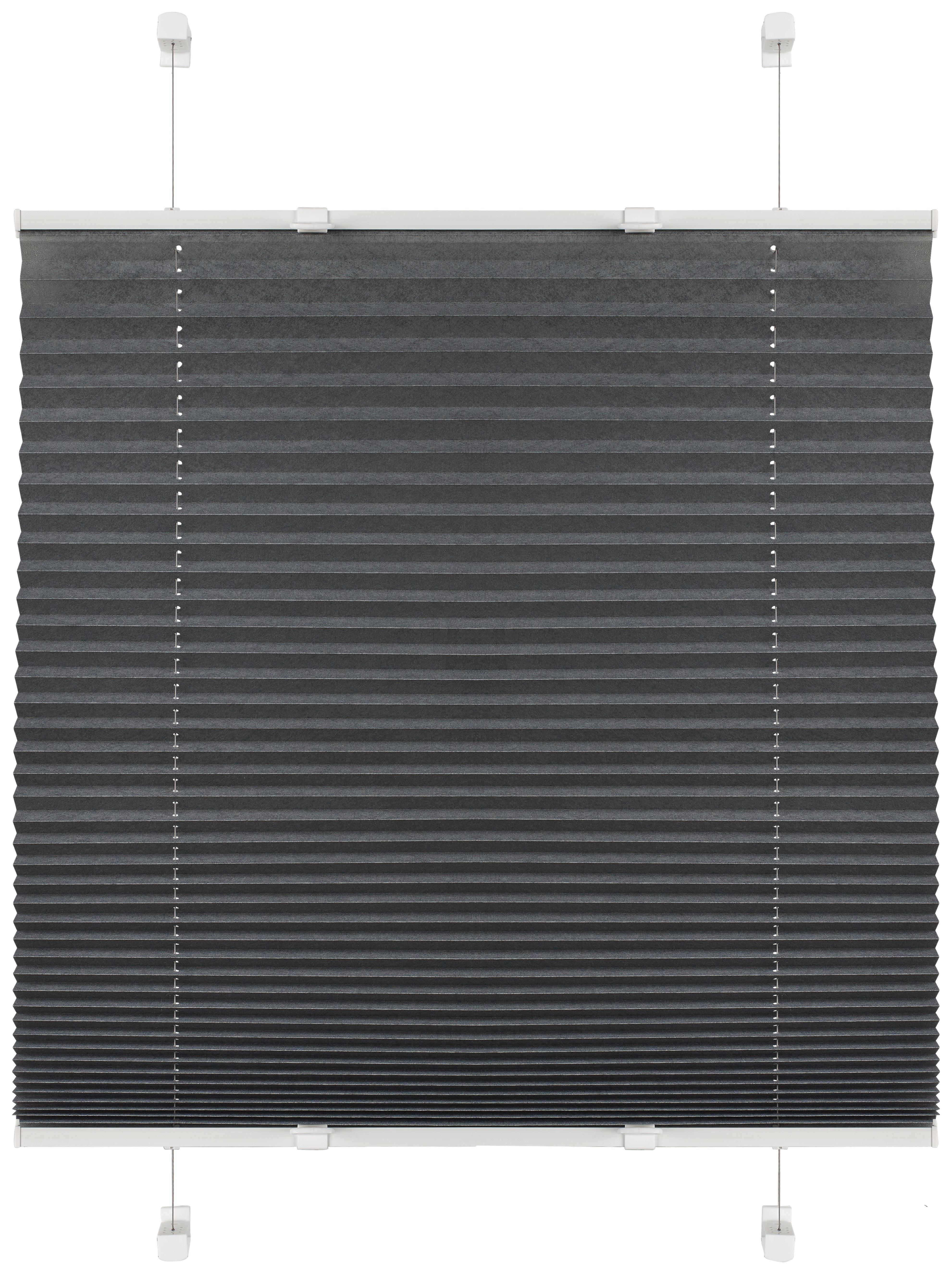ROLETA PLISOWANA BASE - jasnoszary, Basics, tkanina (70/130cm) - Boxxx