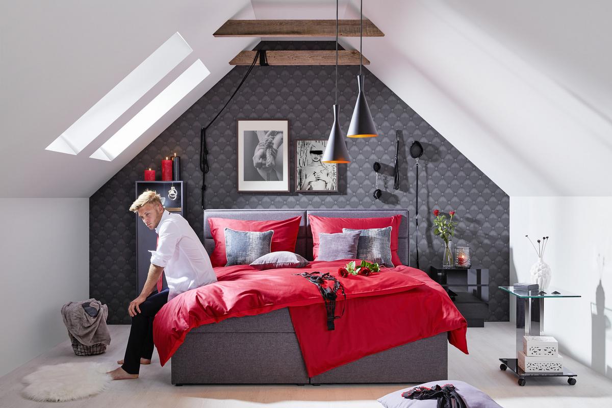 Ramă foto Gitta - negru, Modern, sticlă/material pe bază de lemn (30/40/3,6cm) - Modern Living