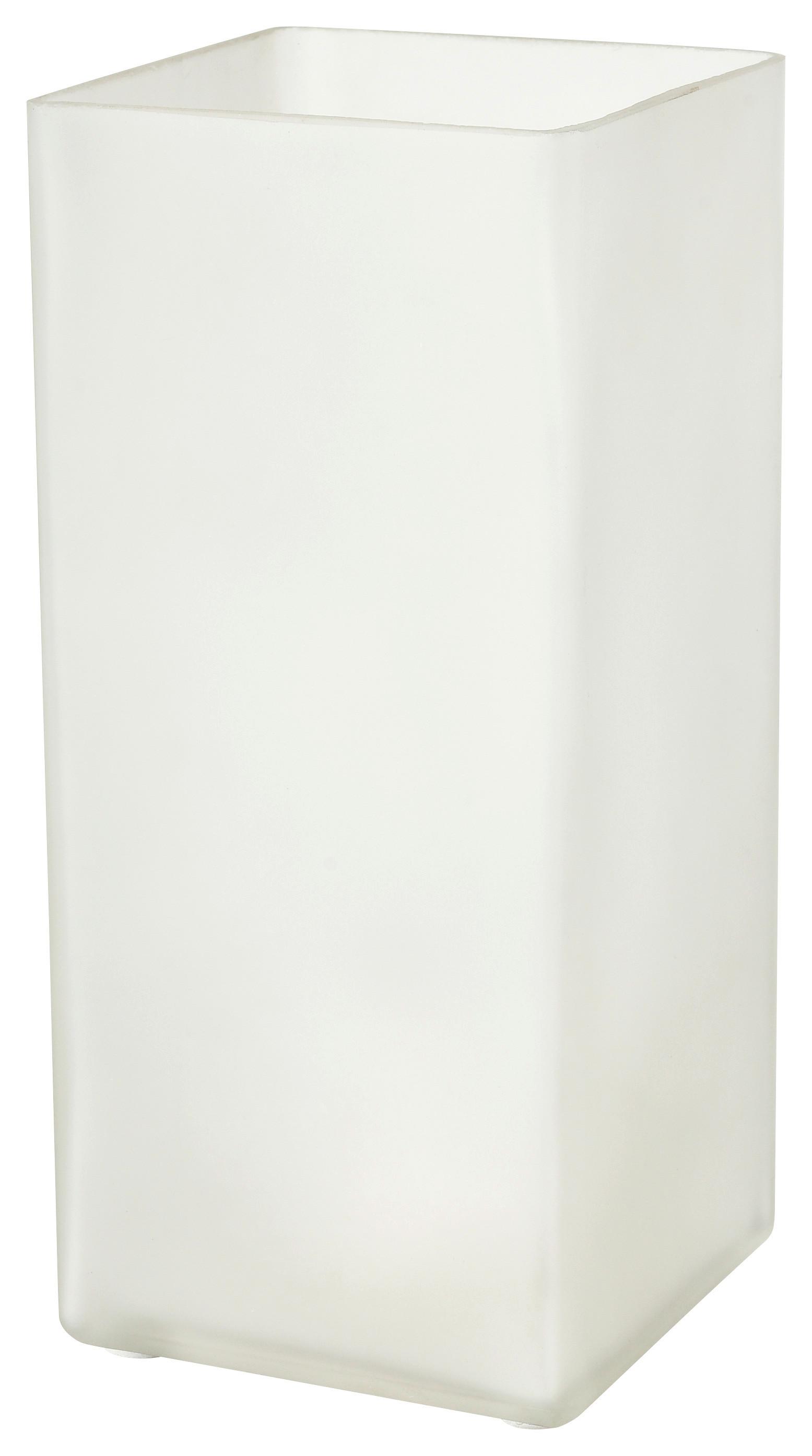 Tischleuchte Beni max. 40 Watt - Weiß, KONVENTIONELL, Glas (10/10/22cm) - Based