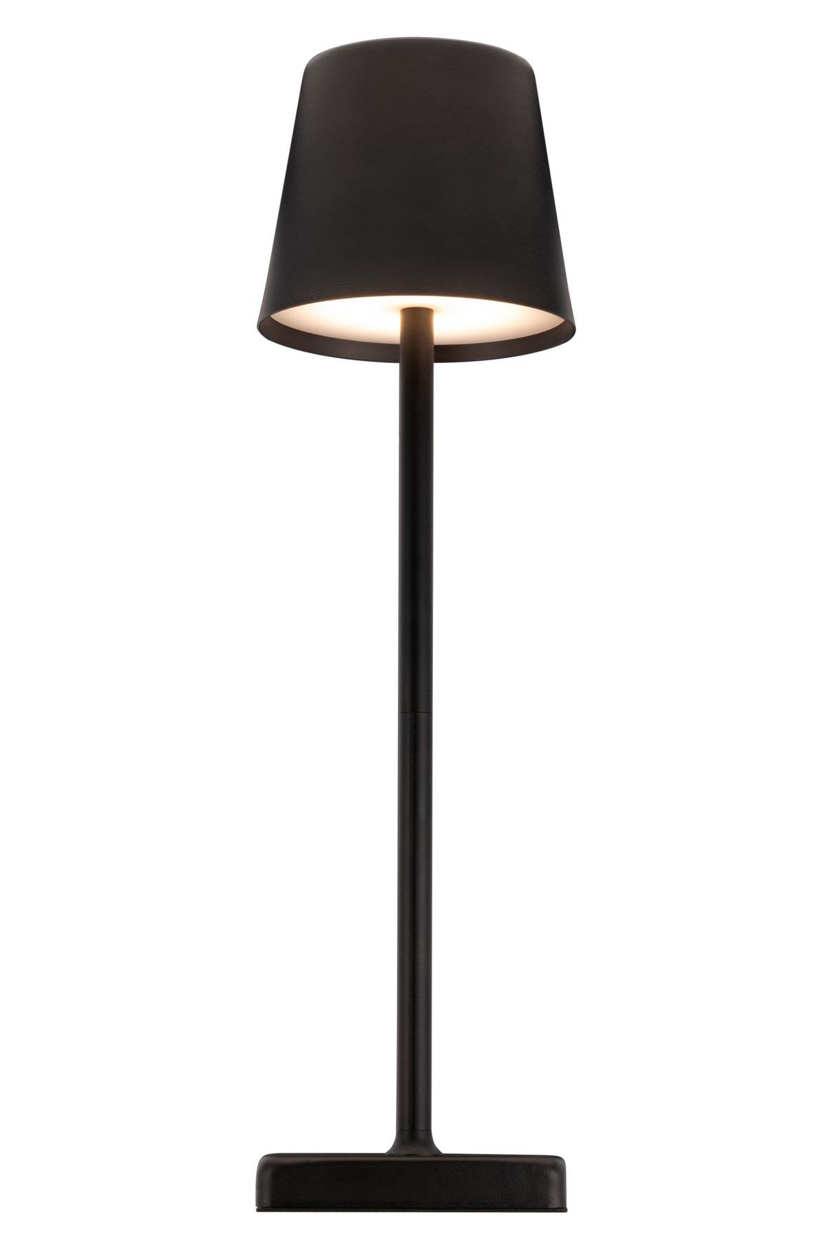 LAMPA SOLARNA MOBILE - czarny/biały, Basics, tworzywo sztuczne/metal (10,7/38cm) - Ambia Garden