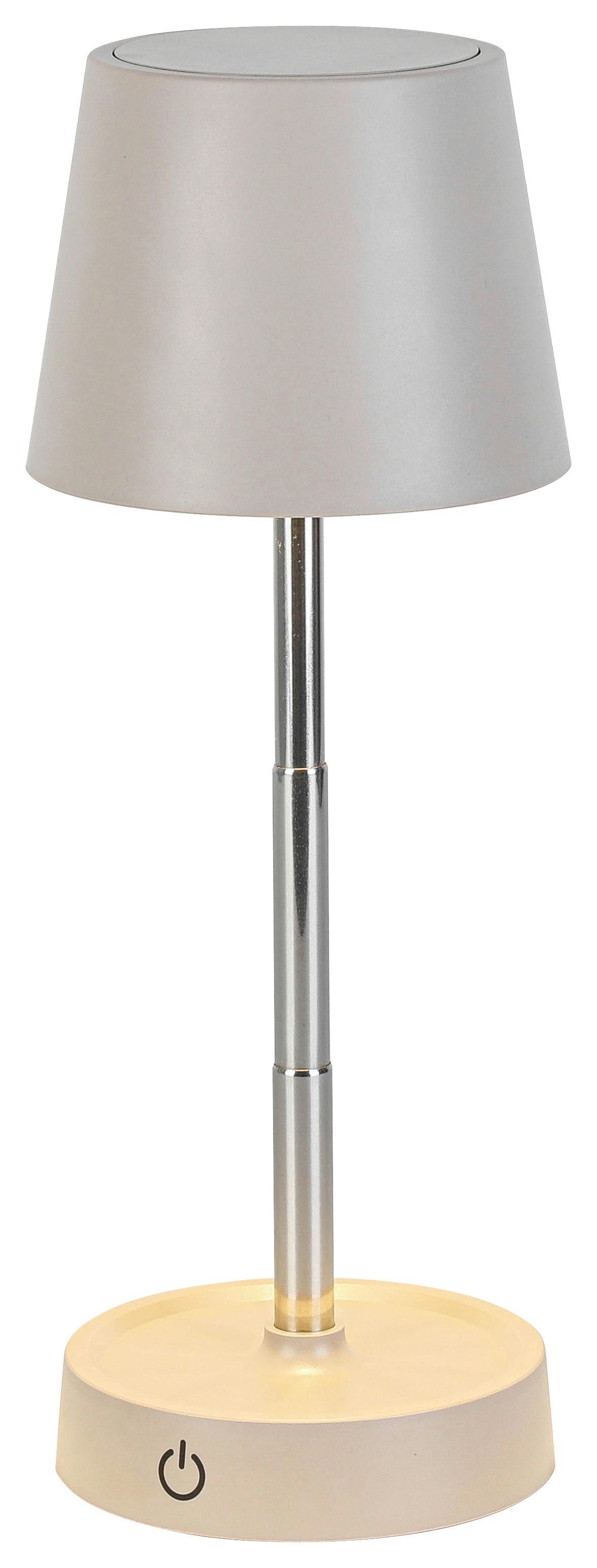 LED-Tischleuchte Klappi max. 1,2 Watt - Sandfarben, Modern, Kunststoff/Metall (10,5/11-28cm) - Mömax