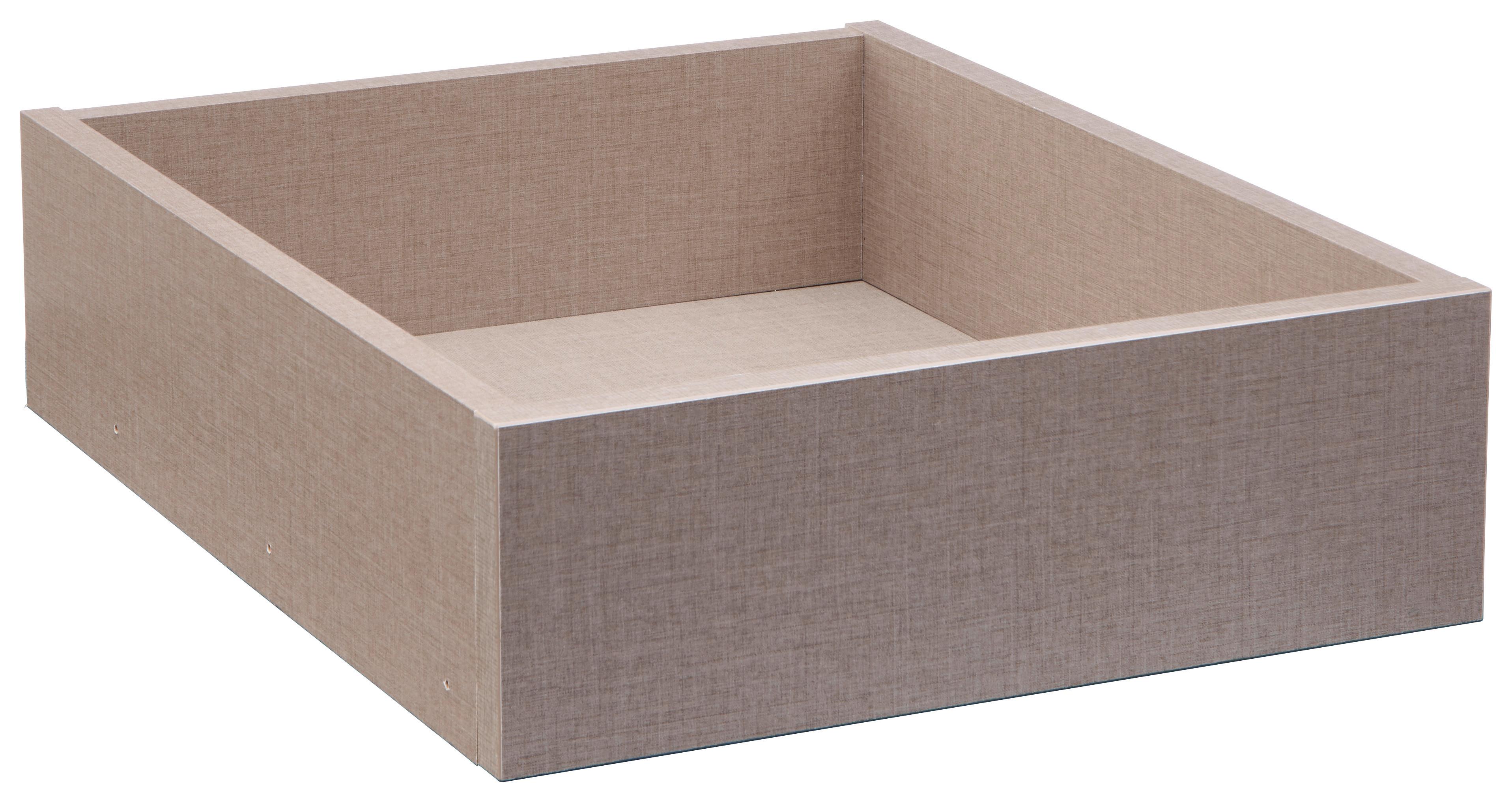 Schubkasteneinsatz Zubehör Grau ca. 50x47cm - Grau, KONVENTIONELL, Holzwerkstoff (50/16/47cm) - Premium Living