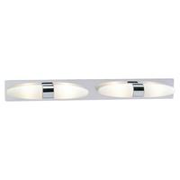 Spiegelleuchte Bullet max. 40 Watt - Chromfarben/Weiß, Basics (9/76/11,5cm) - Markslöjd