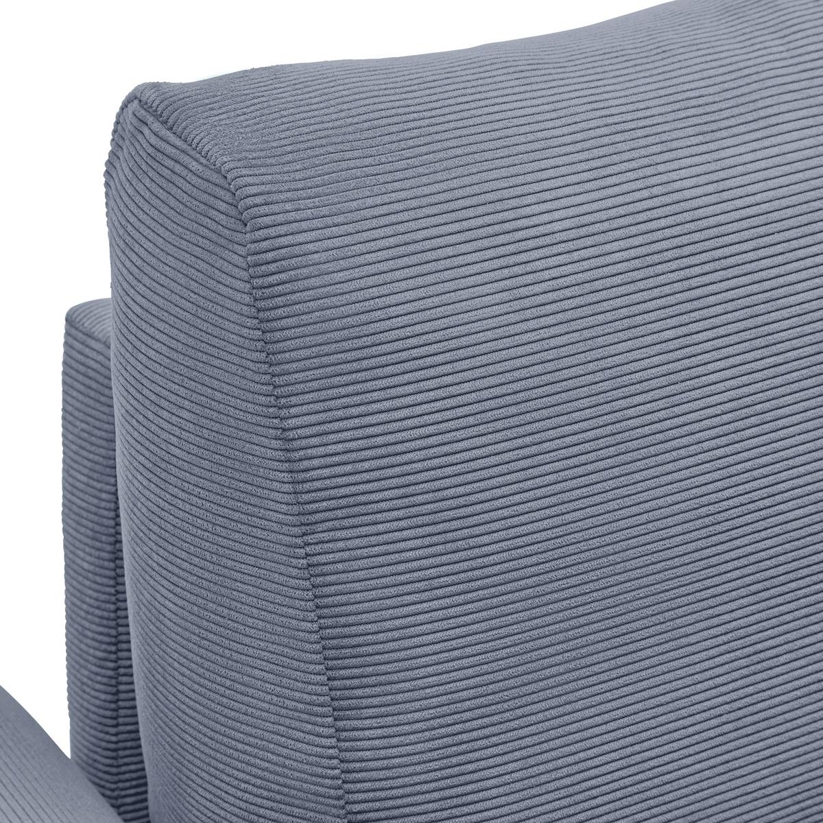 2-Sitzer-Sofa Custom Dunkelgrün - Dunkelgrün/Blaugrau, MODERN, Holz/Textil (150/85/92cm) - Mömax