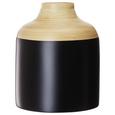 Dekovase Ninke Schwarz - Schwarz, Holz (15/19cm) - Mömax modern living Dekovase Ninke Schwarz - Schwarz, Holz (15/19cm) - Mömax modern living
