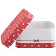 Cutie Pentru Cadouri Bow - alb/roșu, Modern, carton/hârtie (12/12/6cm) - Modern Living Cutie Pentru Cadouri Bow - alb/roșu, Modern, carton/hârtie (12/12/6cm) - Modern Living