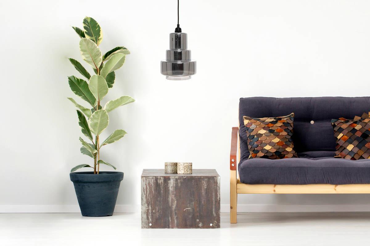 Hängeleuchte Hängelampe Evy 125 - Silberfarben, Trend, Glas (20/29/20cm) - Kayoom