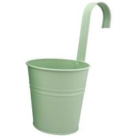 Übertopf Zana Mintgrün Ø ca. 11cm - Mintgrün, Metall (11/11,5cm) - Mömax