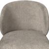 STOL MALEA - greige/svart, Modern, metall/trä (49/81/52cm) - Bessagi Home
