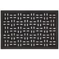 Covoraș Karo - negru, Basics, plastic (40/60cm) - Modern Living Covoraș Karo - negru, Basics, plastic (40/60cm) - Modern Living