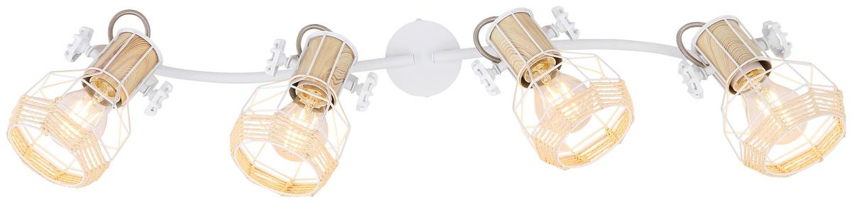 Reflektor Bana - bela, Basics, kovina (72/32/20cm) - Globo