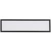 LED-TAKLAMPA JUO - vit/svart, Modern, metall/plast (80/20/6,5cm) - Mömax