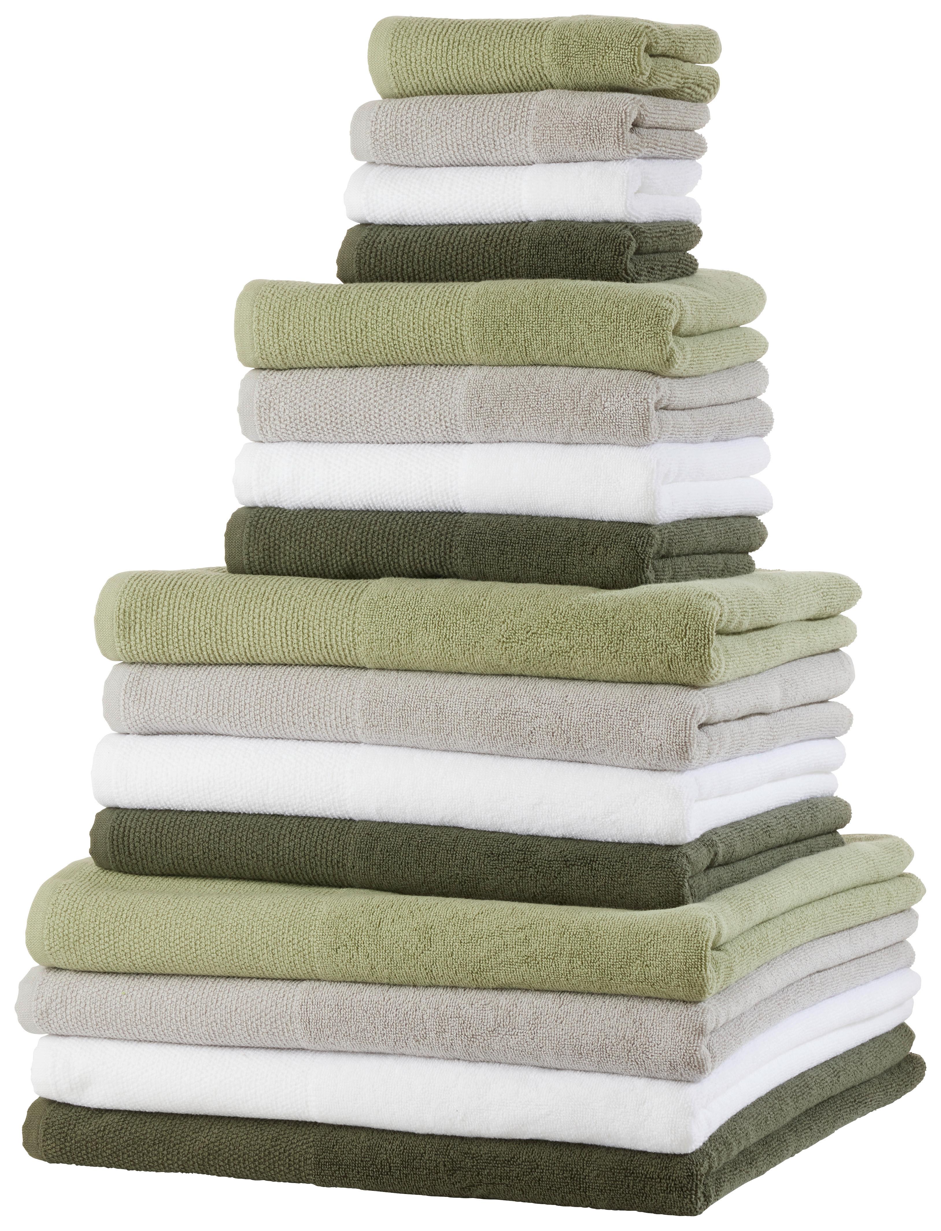 HANDDUK OLIVIA - vit, Klassisk, textil (50/100cm) - Premium Living