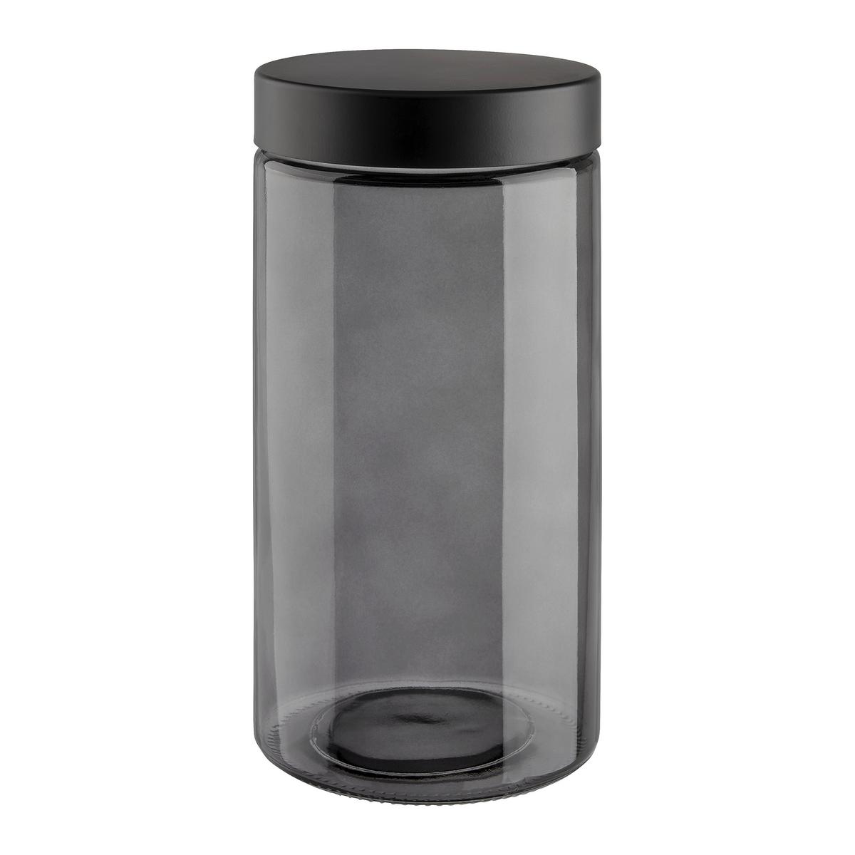 POJEMNIK KUCHENNY MAGNUS BLACK - 1,6 L - czarny/szary, Modern, tworzywo sztuczne/metal (11/22cm) - Mömax
