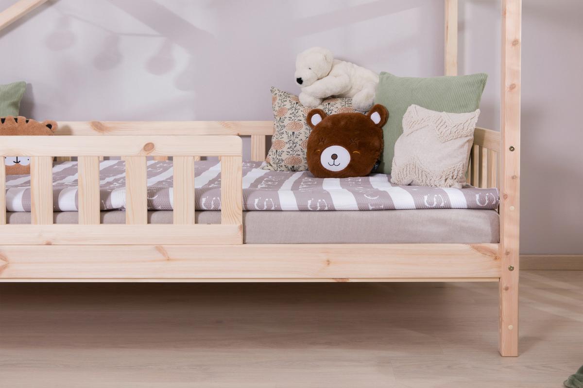 Hausbett Lou ca. 120x200 cm Holz - Naturfarben, MODERN, Holz (120/200cm) - MID.YOU