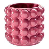 Blumentopf Holly Pink - Pink, MODERN, Keramik (15/15/15cm) - Mömax