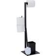 WC-Bürstenkombination Gregotti-2 - Schwarz, Kunststoff/Metall (20/71/20cm) - MÖMAX modern living