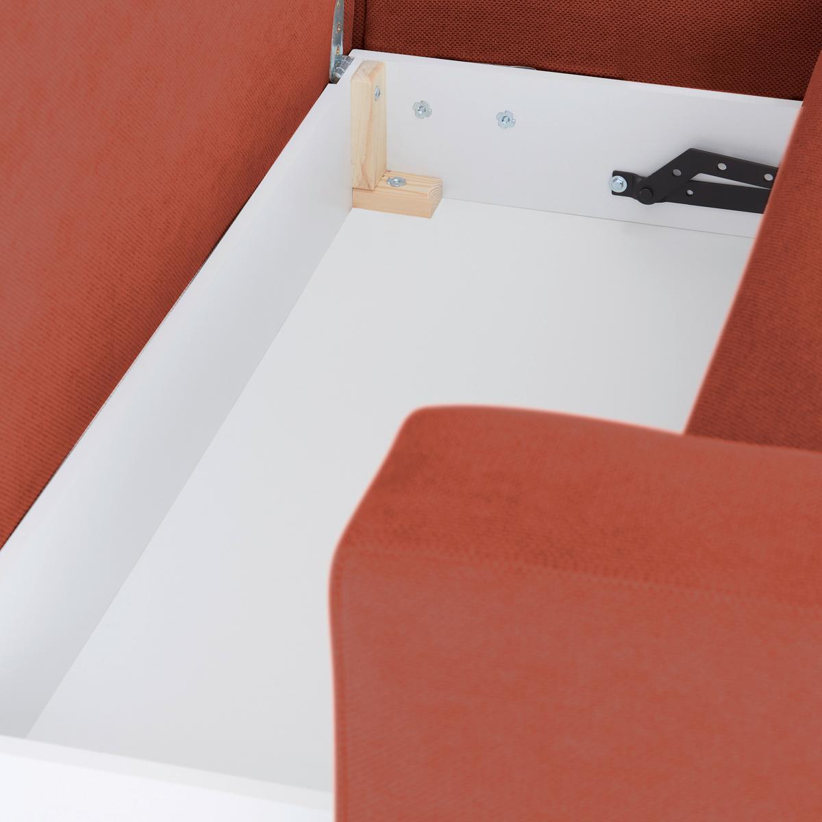 Coltar BERGAMO - ruginiu, Modern, textil (238/162cm) - Mömax