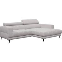 Sarokkanapé Aspen - szürkésbézs, Konventionell, faalapú anyag/textil (264/192cm)