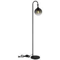 Podna Svjetiljka Dalton - siva/crna, Design, staklo/metal (29/25/152cm) - Globo