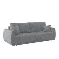Canapea extensibila BALI - gri, Modern, lemn/textil (245/74-90/104cm) - Luca Bessoni