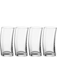 KOMPLET SZKŁA STOŁOWEGO 082300 - przejrzysty, Basics, szkło (7/15,5/7cm) - Leonardo