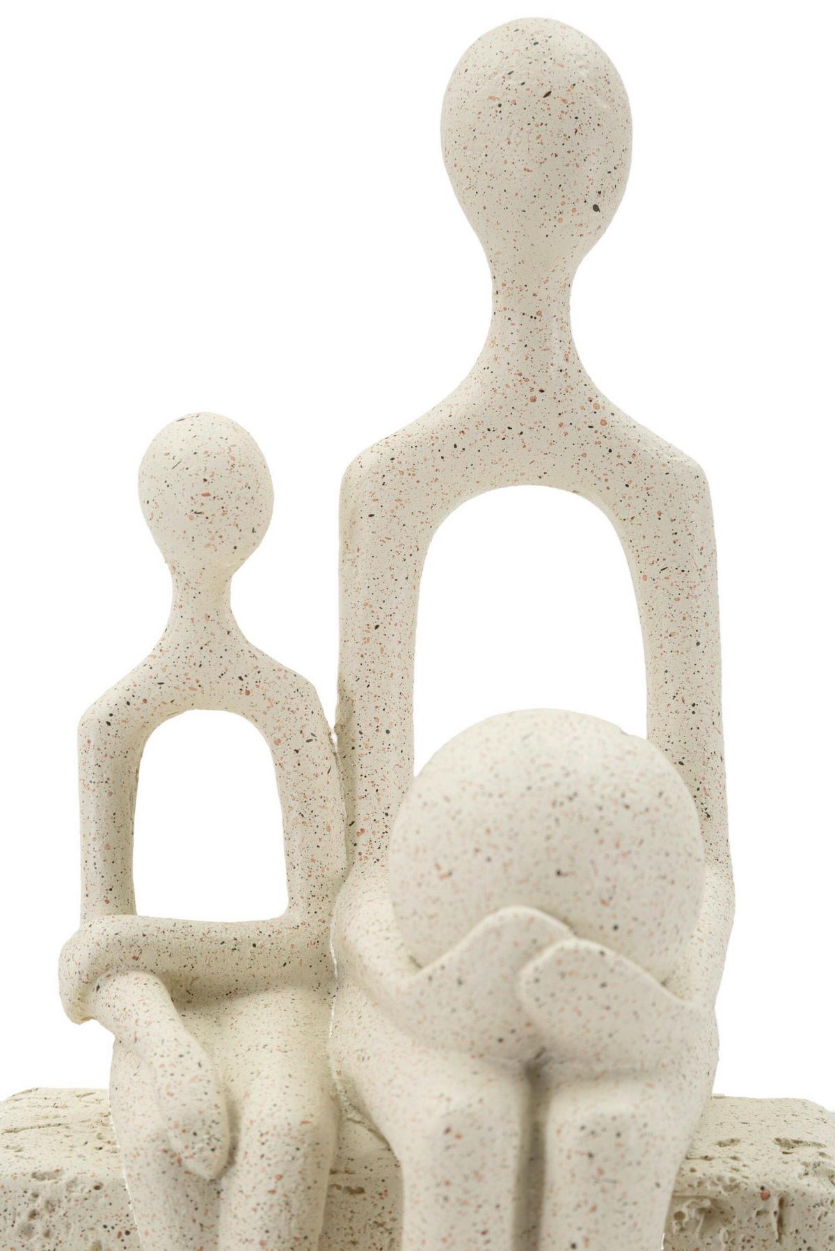 Skulptur Josef Cream - Basics, Kunststoff (10/26/7.5cm)