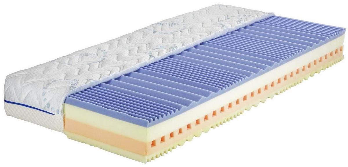 Komfortschaummatratze WARM/CHILL - Weiss, Modern (180/200cm)