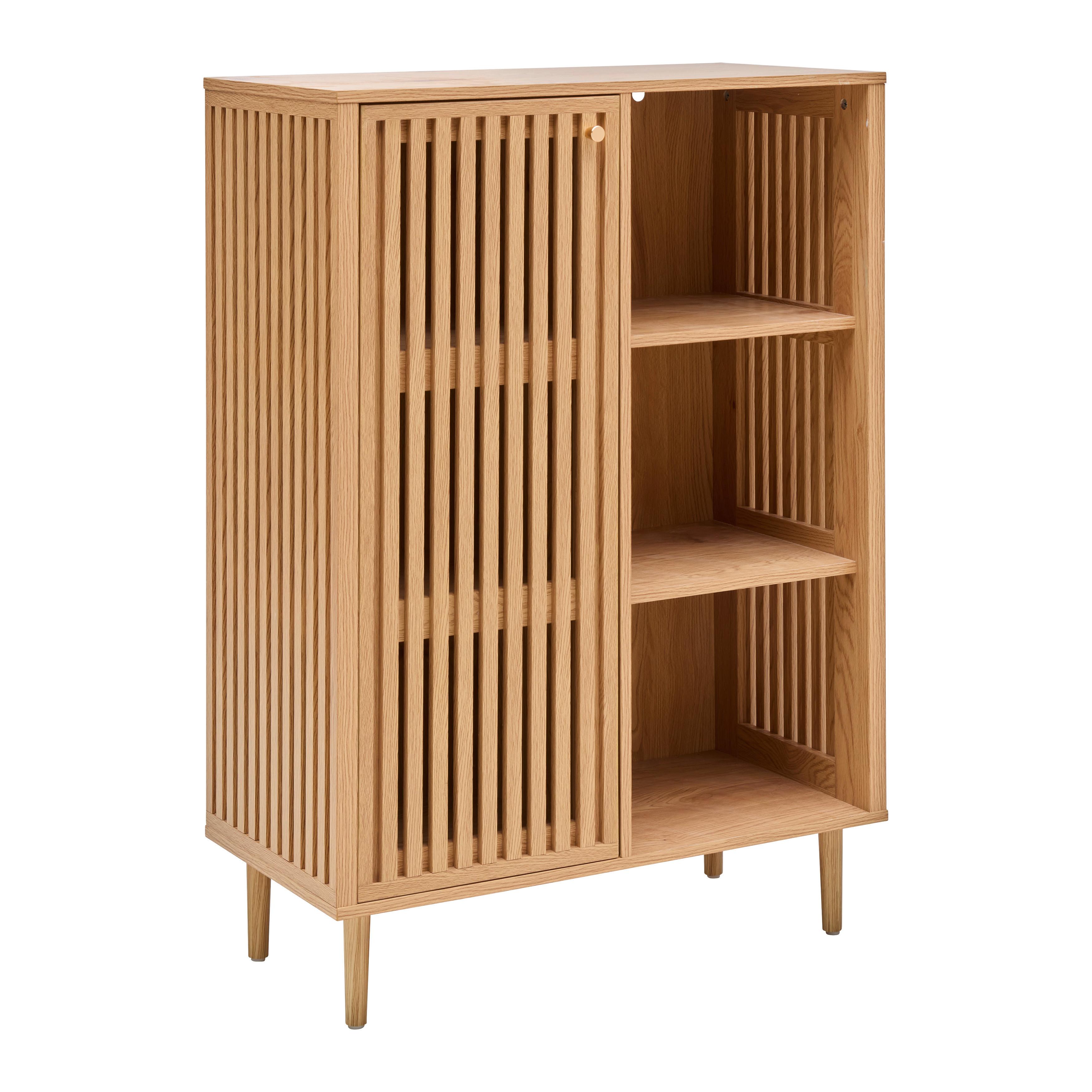 Kommode Barcelona -Exklusiv- - Goldfarben/Naturfarben, Lifestyle, Holzwerkstoff/Papier (80/113,5/40cm) - Mömax