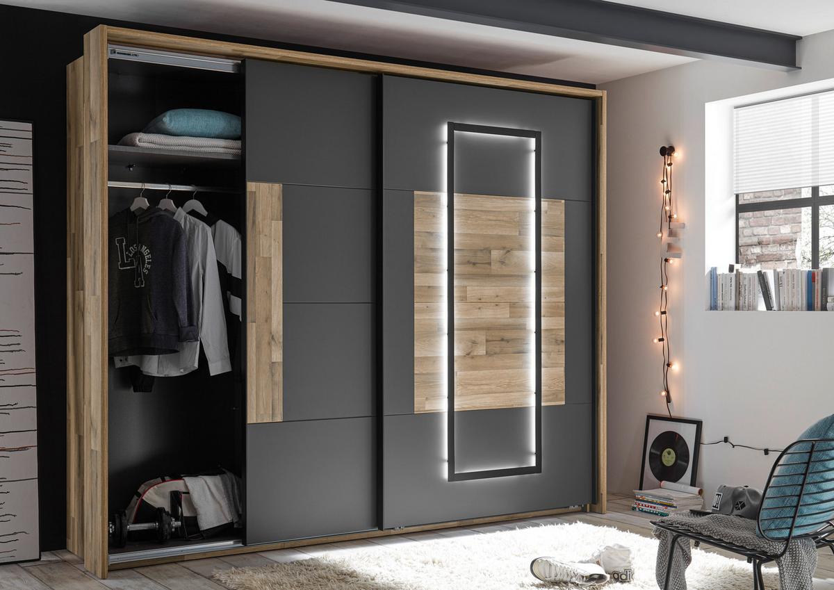 Okvir Ukrasni James - boje hrasta, Konvencionalno, drvni materijal (280/230,6/23cm) - Premium Living