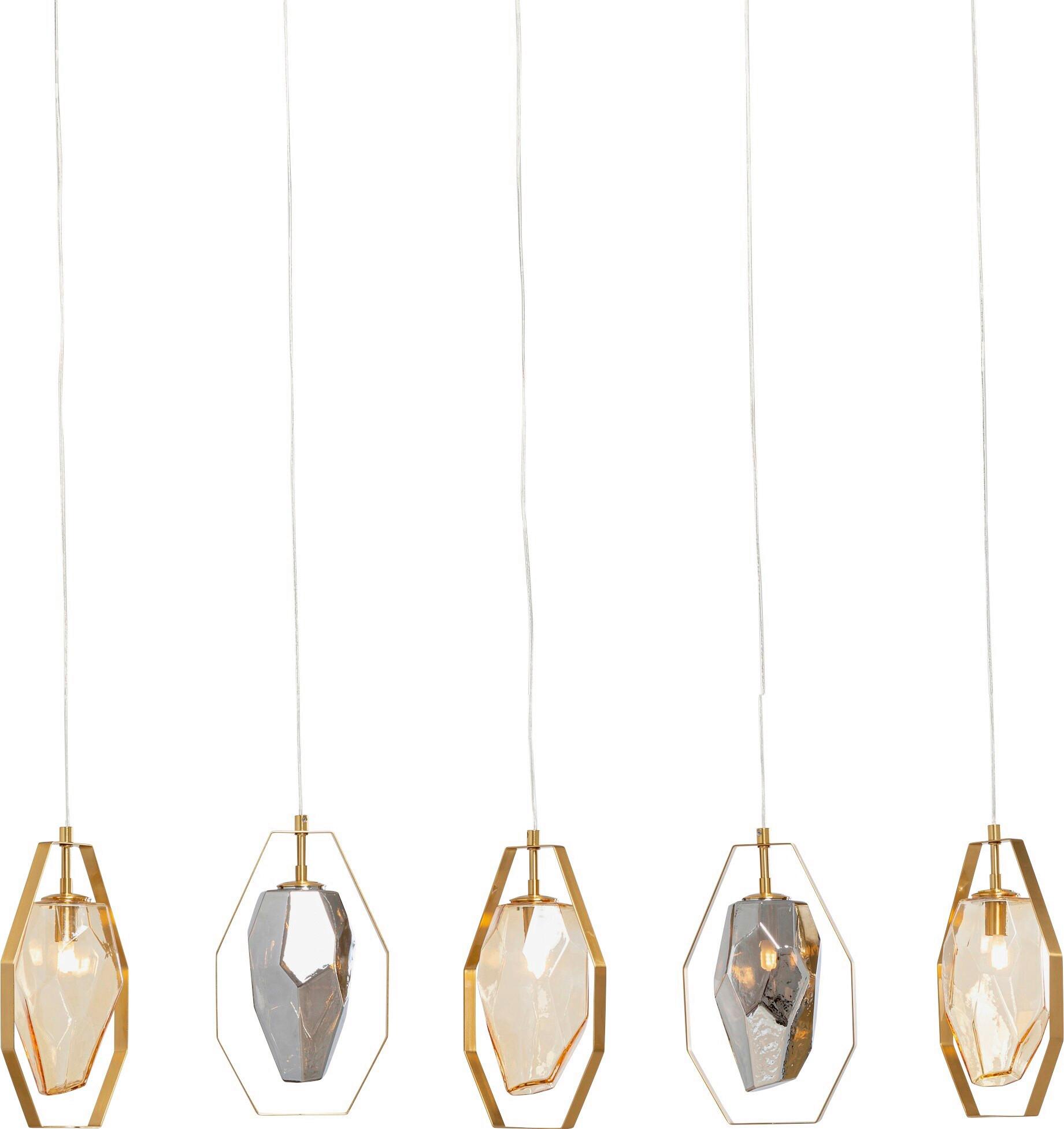 LAMPA WISZĄCA 55395 - Modern, metal/szkło (110/130/12cm) - Kare-Design