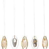 LAMPA WISZĄCA 55395 - Modern, metal/szkło (110/130/12cm) - Kare-Design