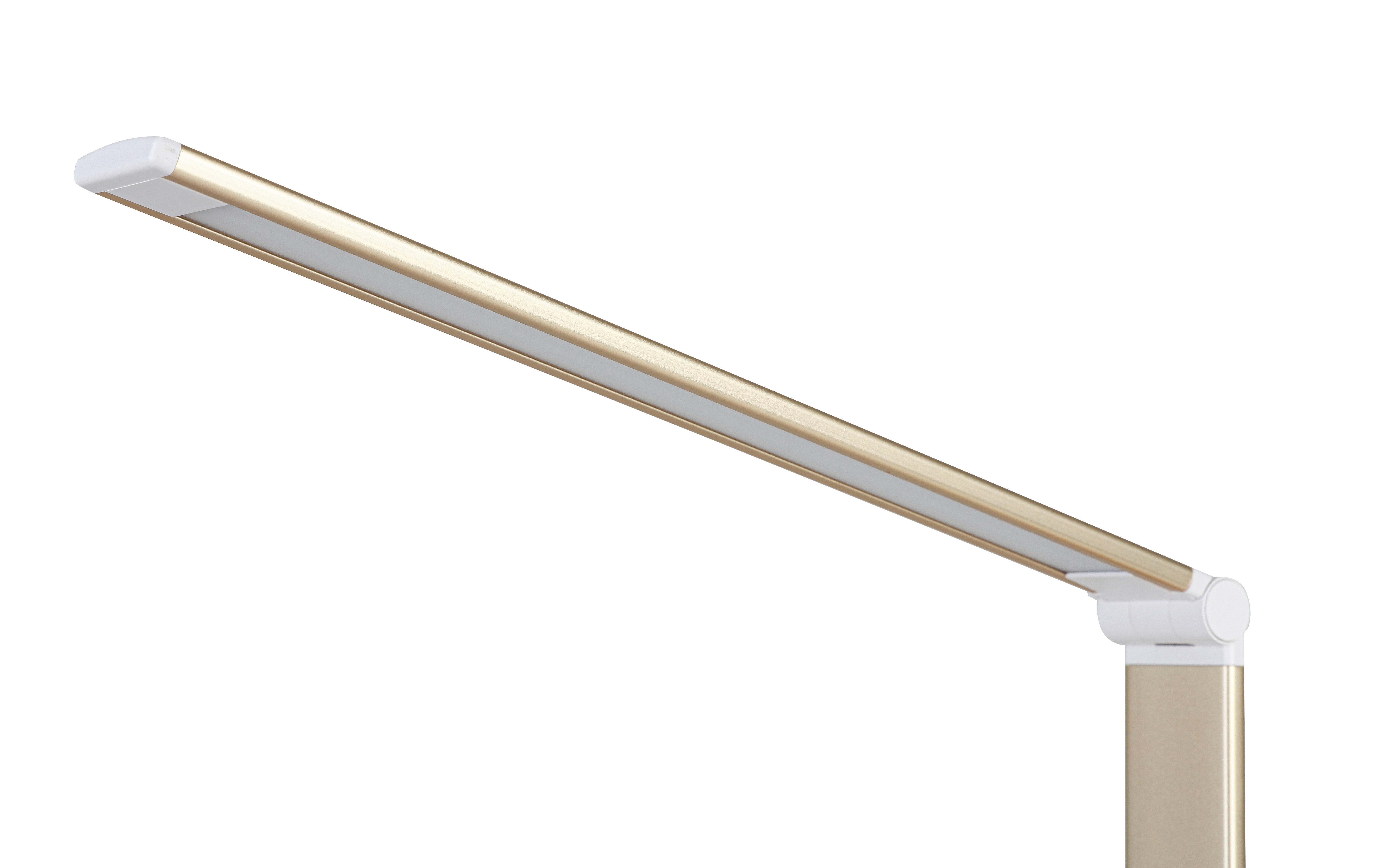 LED-SKRIVBORDSLAMPA MULTI - vit/roséguld, Modern, metall/plast (33/10,5/37-66cm) - Mömax