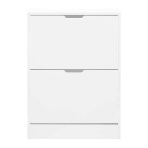 Pantofar RUDI - - alb, Konventionell, material pe bază de lemn (60/83/24cm) - Based
