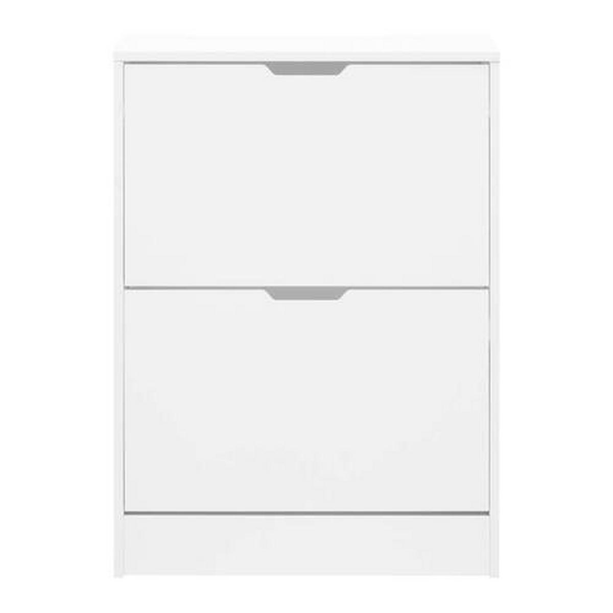 Pantofar RUDI - - alb, Konventionell, material pe bază de lemn (60/83/24cm) - Based