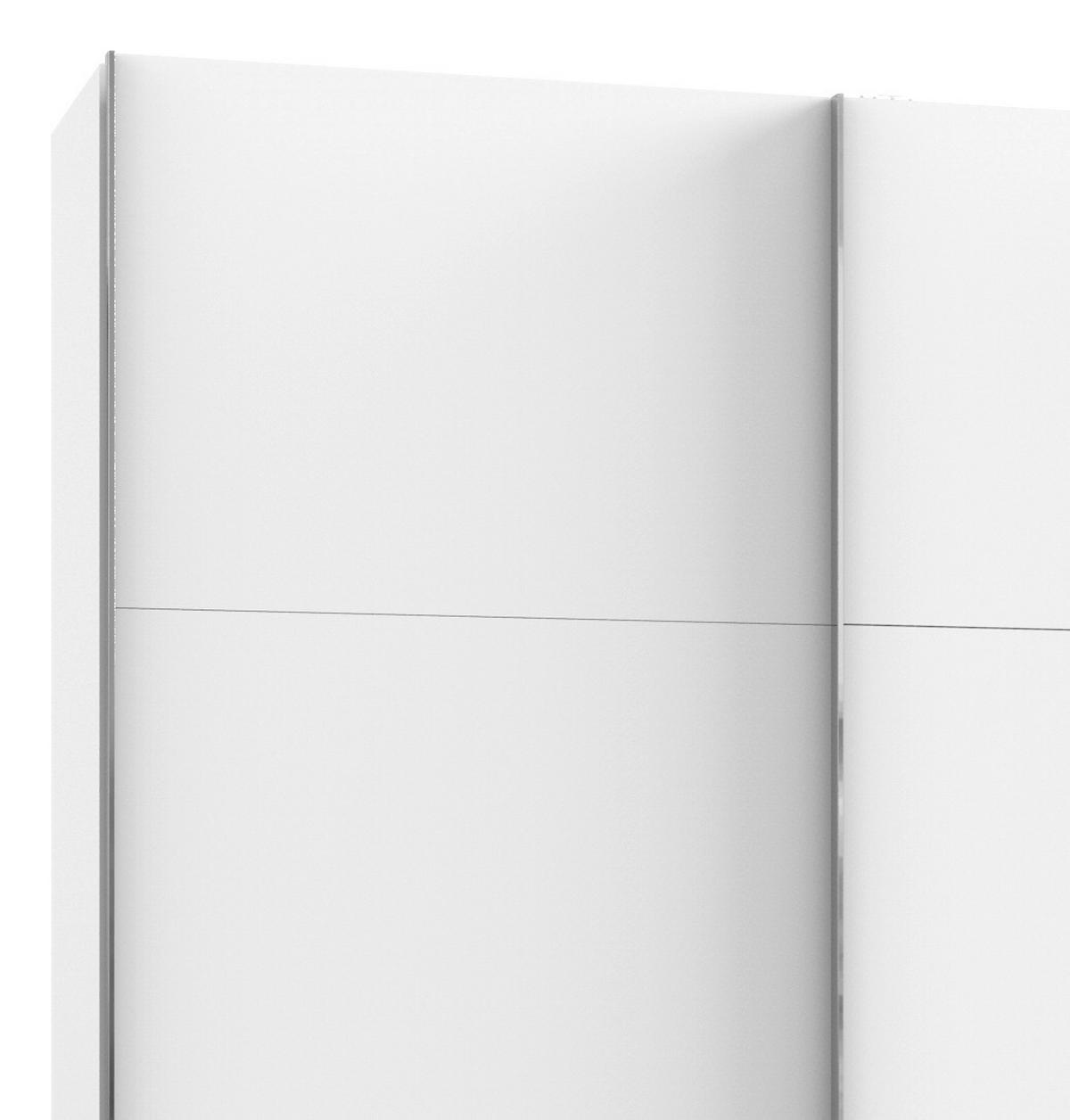 Ormar S Kliznim Vratima Level 36a - bijela/boje kroma, Basics, drvni materijal/metal (350/216/65cm) - Modern Living