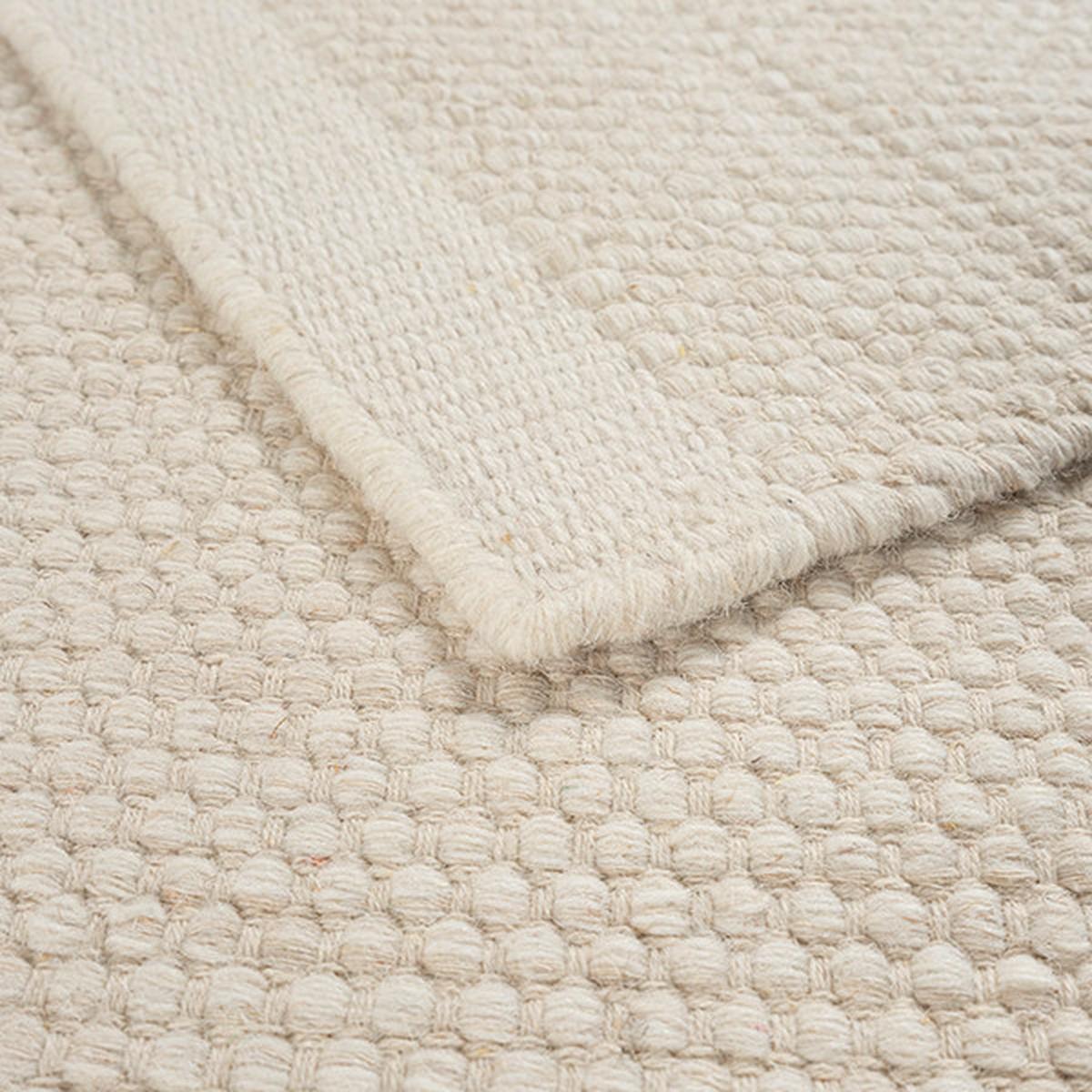 Webteppich Scandic Creme ca. 160x230cm - Creme, Basics, Textil (160/230cm)