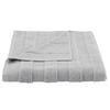 Duschtuch Chris in Grau ca. 70x140cm - Silberfarben, Textil (70/140cm) - Premium Living