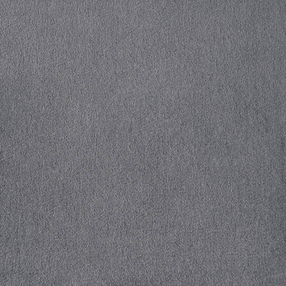 Sofa Bruno grau Samtbezug B: ca. 124 cm - Eichefarben/Grau, MODERN, Holz/Textil (124/68/71cm) - Bessagi Home