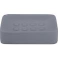 Savonieră Melanie - antracit, ceramică (8,3/12,5cm) - Modern Living Savonieră Melanie - antracit, ceramică (8,3/12,5cm) - Modern Living