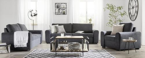 SIDOBORD ARNOLD -SB- - naturfärgad, Lifestyle, metall/trä (40/38/40cm) - Mömax