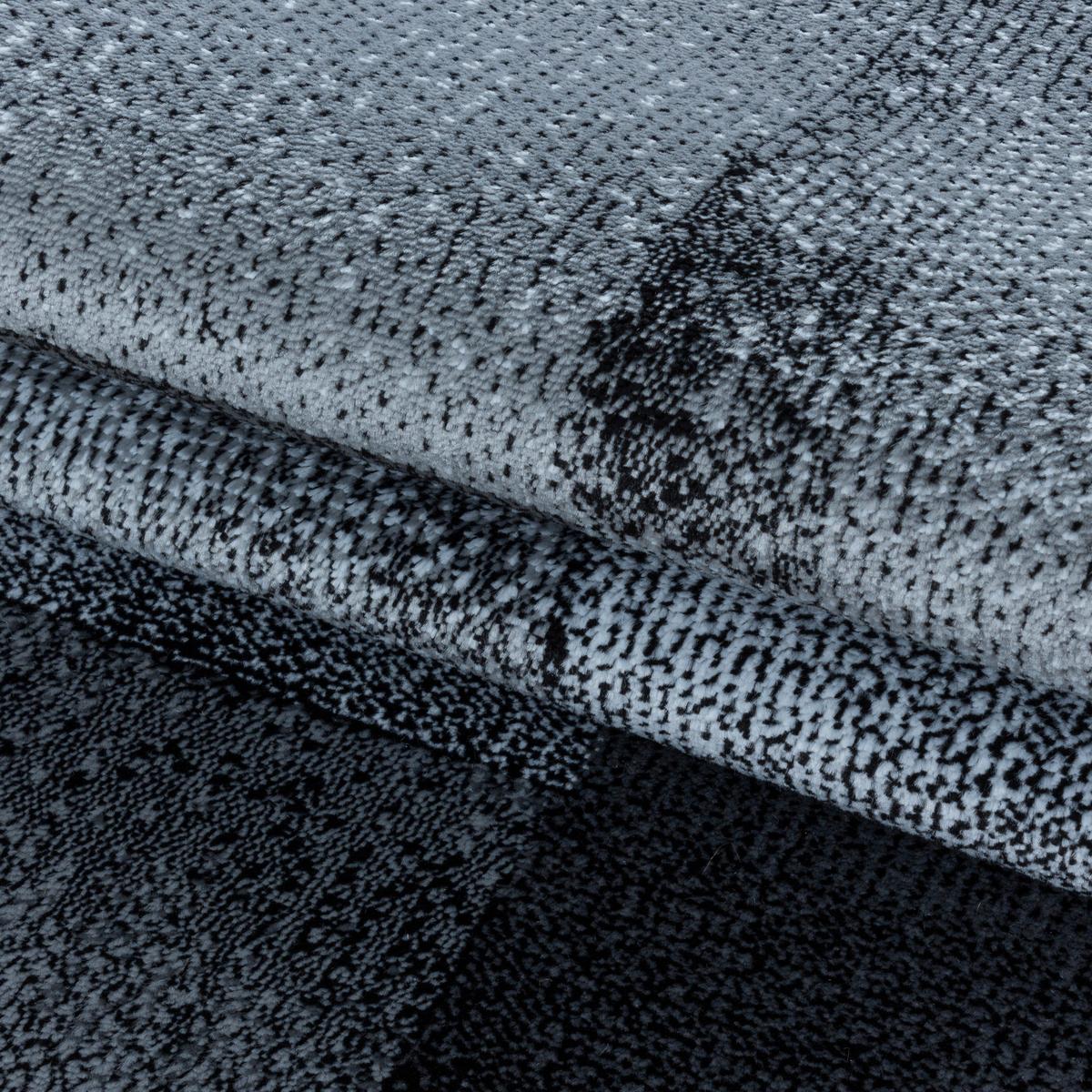 Webteppich Costa Schwarz ca. 240x340cm - Schwarz, Design, Textil (240/340cm)