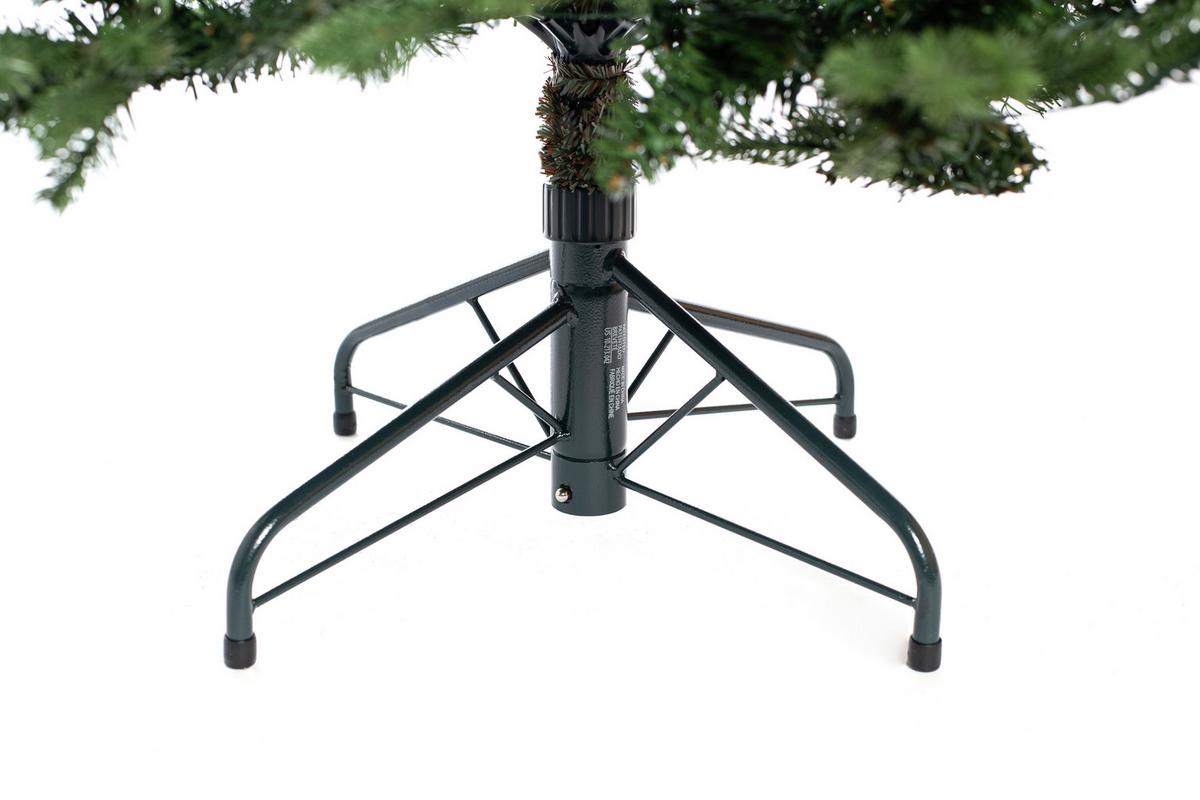 Weihnachtsbaum Evergreen Sherwood Grün ca. H: 150cm - Waldgrün, Basics, Kunststoff (104/150cm)