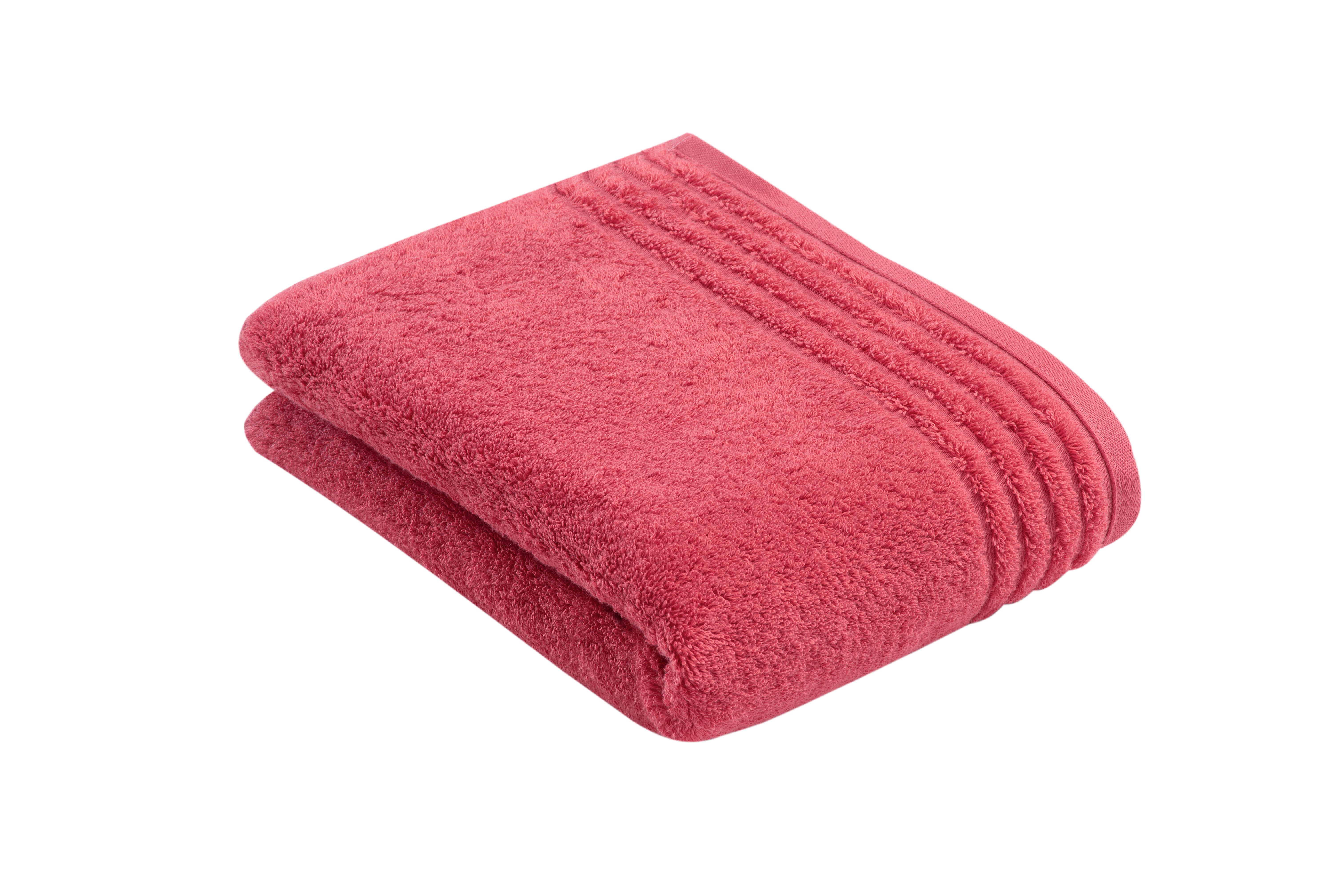 Törölköző Vienna Style Supersoft - fáradt rózsaszín, Basics, textil (67/140cm) - Vossen