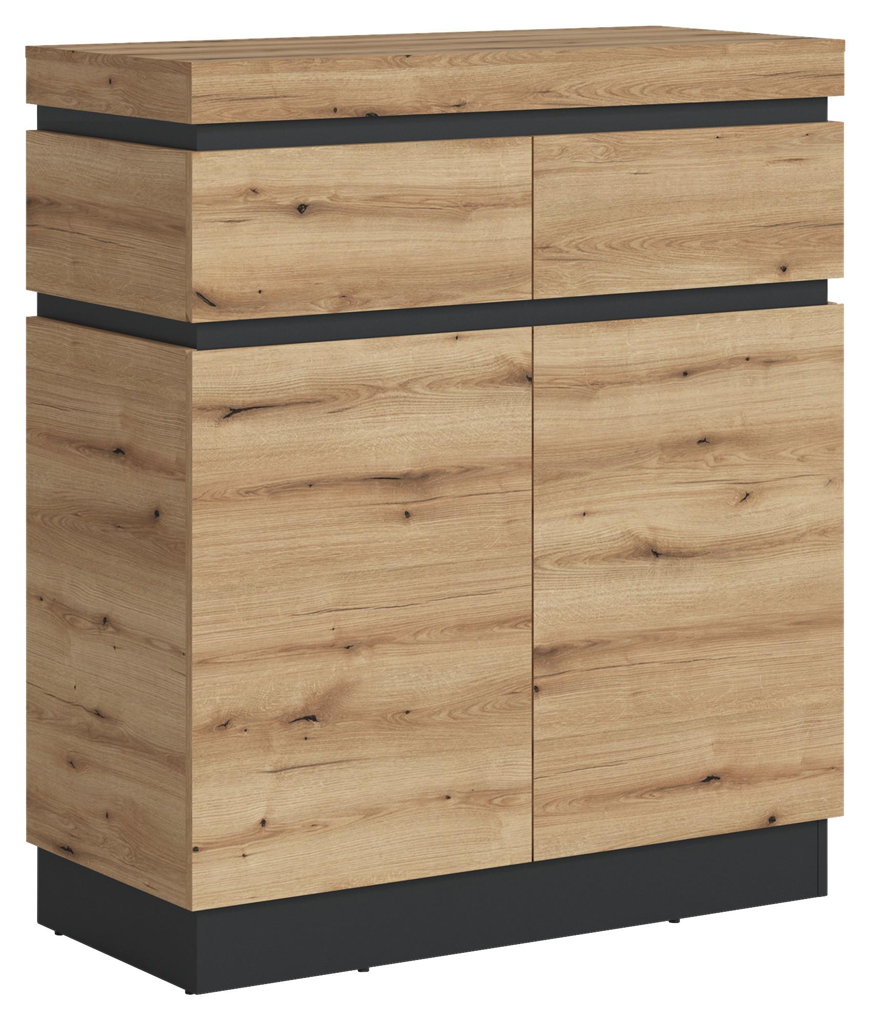 Comodă CORTE - Trend, material pe bază de lemn (100,6/116/45cm) - Modern Living