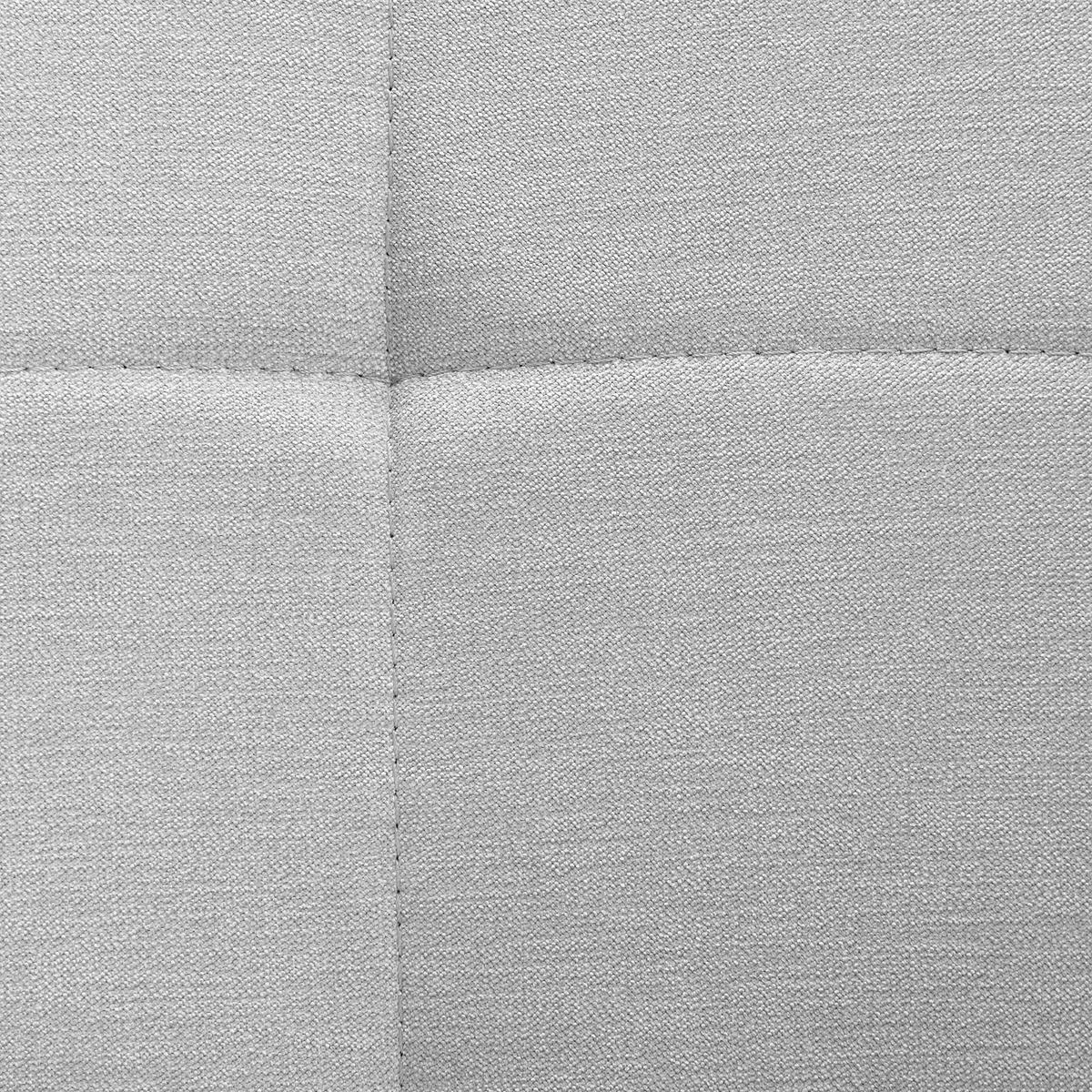 KRZESŁO NA PŁOZIE LUCIE - jasnoszary/kolor chromowy, Modern, metal/drewno (42,5/98/45cm) - Bessagi Home