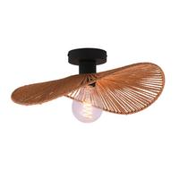 Stropna Svjetiljka Bli - crna, Moderno, papir/metal (38/15cm) - Mömax