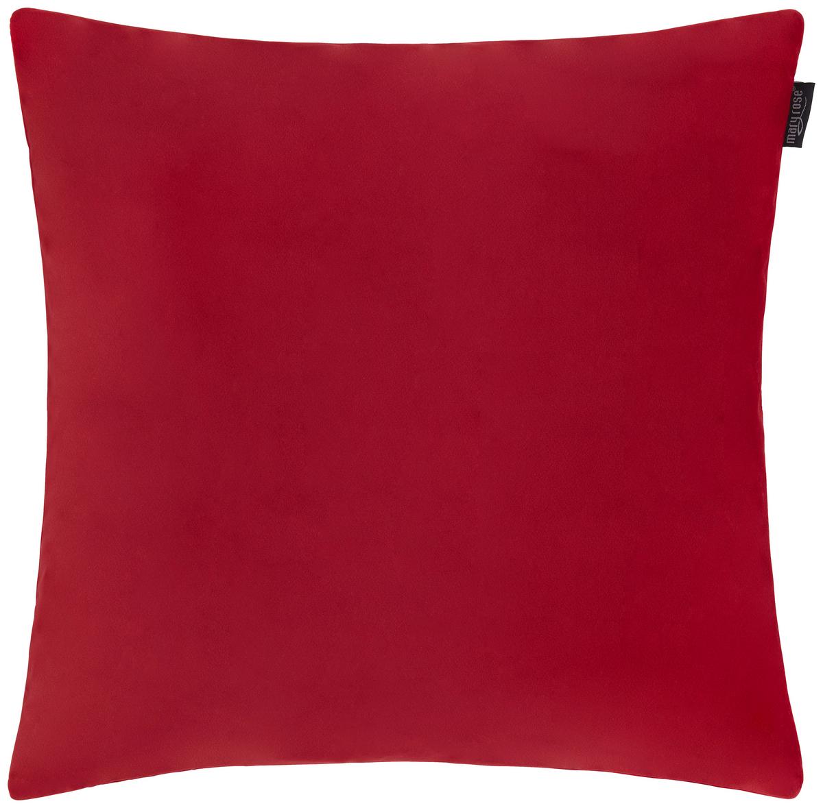 Zierkissen Ruby in Rot ca. 50x50cm - Rot, MODERN, Textil (50/50cm) - Mary's